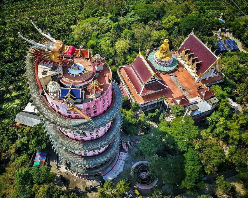 Ngôi chùa mang phong cách Hollywood tại Thái Lan